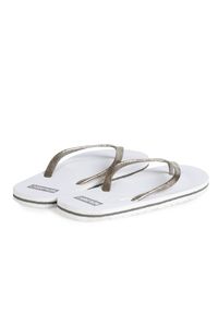 Champion Japonki "Siesta" | S10637 | Flip Flop Siesta | Kobieta | Biały. Kolor: biały. Materiał: syntetyk, materiał. Wzór: aplikacja, nadruk #5