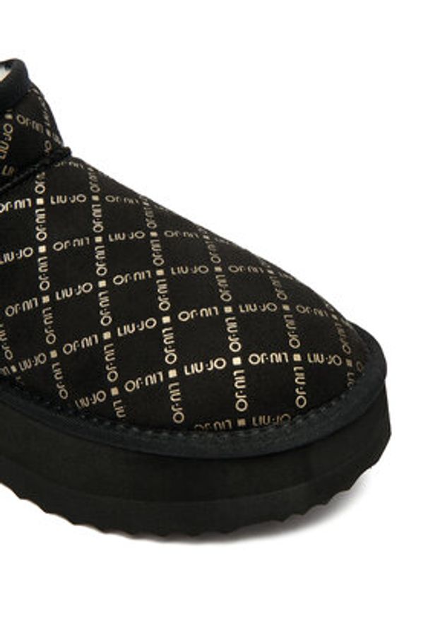 Liu Jo Śniegowce Jane 01 SF5105 TX098 Czarny. Kolor: czarny. Materiał: materiał