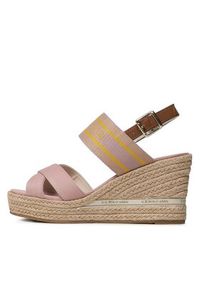 U.S. Polo Assn. Espadryle Alyss ALYSSA007 Różowy. Kolor: różowy. Materiał: materiał #4