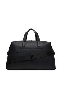 TOMMY HILFIGER - Tommy Hilfiger Torba Th Corp Duffle AM0AM14044 Czarny. Kolor: czarny. Materiał: skóra #5