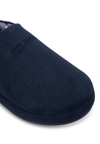 TOMMY HILFIGER - Tommy Hilfiger Kapcie M Check House FM0FM05615 Granatowy. Kolor: niebieski. Materiał: materiał #5