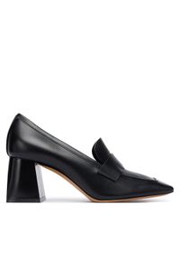 Max Mara Półbuty Hregentmoc 2524526032600 Czarny. Kolor: czarny. Materiał: skóra