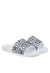 Versace Jeans Couture Klapki 79YA3SQ1 71352 003 Biały. Kolor: biały #4