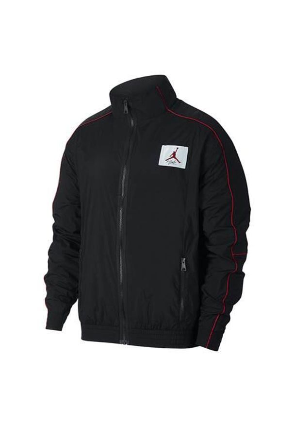 Kurtka uniwersalna męska Nike Jordan Flight Warmup Jacket. Kolor: czarny. Materiał: syntetyk. Sport: bieganie