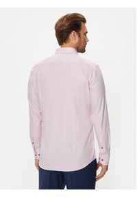 BOSS - Boss Koszula 50519867 Różowy Slim Fit. Kolor: różowy. Materiał: bawełna