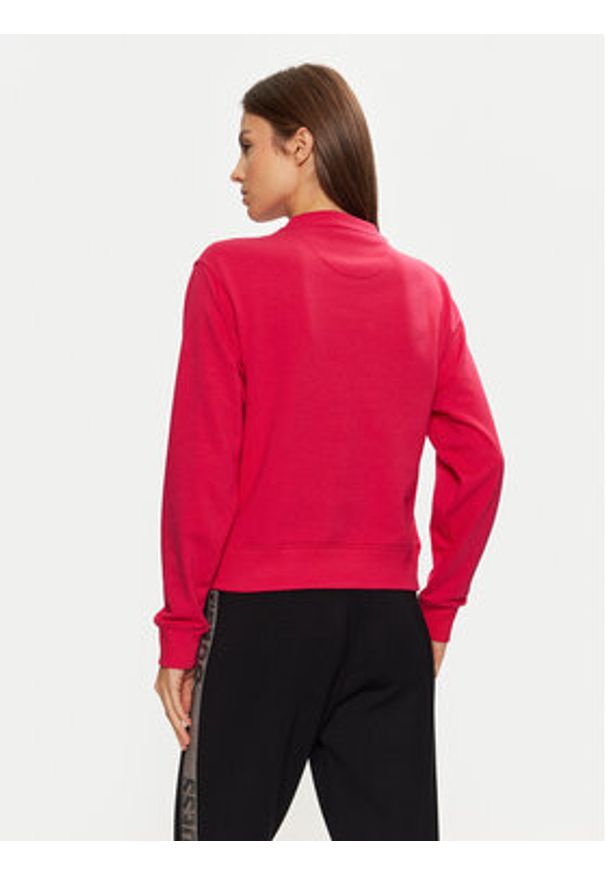Guess Bluza W5RQ04 KB683 Czerwony Regular Fit. Kolor: czerwony. Materiał: syntetyk