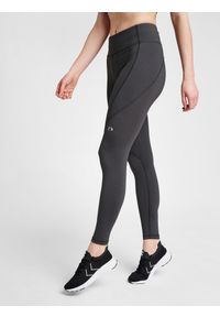 NewLine - Długie legginsy damskie Newline Hw. Kolor: szary. Długość: długie