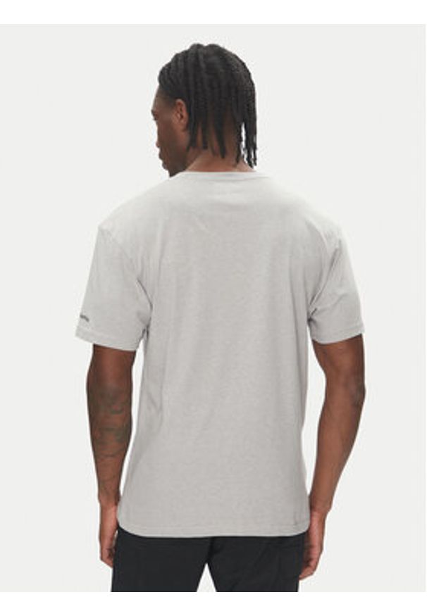 columbia - Columbia T-Shirt CSC Basic Logo EM2180 Szary Regular Fit. Kolor: szary. Materiał: bawełna