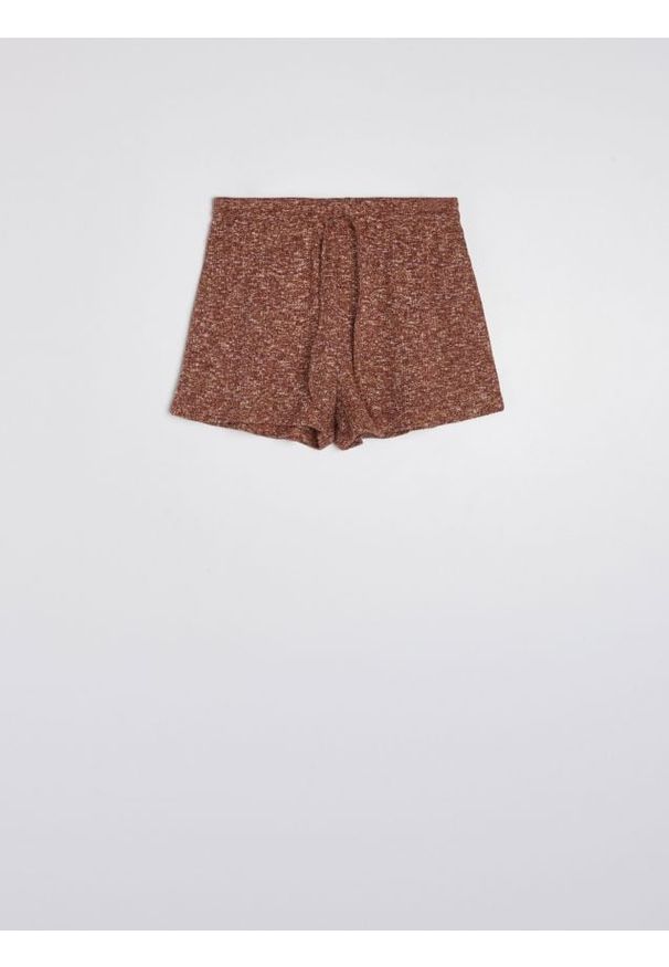 Sinsay - Szorty dzianinowe - wielobarwny. Materiał: dzianina