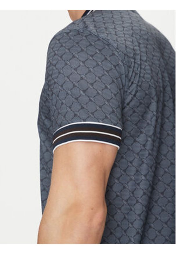 JOOP! Polo 30044677 Granatowy Modern Fit. Typ kołnierza: polo. Kolor: niebieski. Materiał: syntetyk