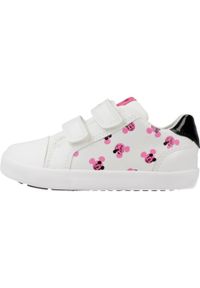 Geox - Buty GEOX B KILWI GIRL Biały. Kolor: biały. Materiał: syntetyk, tkanina, skóra. Sport: turystyka piesza