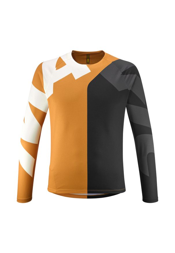 MAVIC - Dżersej z długim rękawem Mavic Deemax. Kolor: żółty. Materiał: jersey. Długość rękawa: długi rękaw. Długość: długie. Sport: kolarstwo