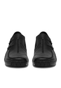 Rieker Półbuty L1751-00 Czarny. Kolor: czarny. Materiał: skóra #5