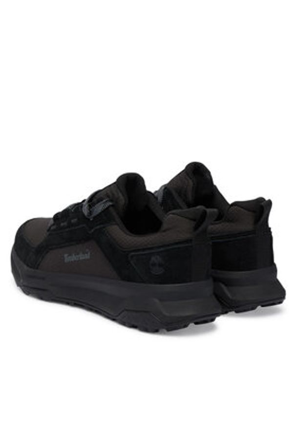 Timberland Sneakersy Motion Ledge Low Lace Up TB0A6F2EEK41 Czarny. Kolor: czarny. Materiał: materiał