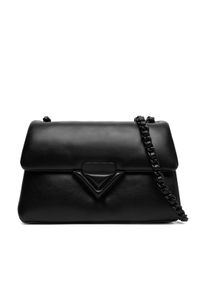 Aldo Torebka Softpuff 14141500 Czarny. Kolor: czarny. Materiał: skórzane