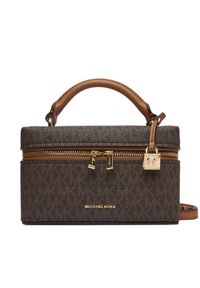 MICHAEL Michael Kors Torebka 32F5GQ1C0B Brązowy. Kolor: brązowy. Materiał: skórzane #1