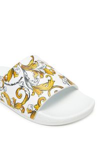 Versace Jeans Couture Klapki 78VA3SQ3 Biały. Kolor: biały #4