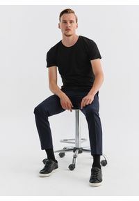 Pako Lorente - PAKO LORENTE – T-shirt P000B-TX-007-C-S. Okazja: na co dzień. Materiał: bawełna, elastan. Wzór: gładki. Styl: casual #8