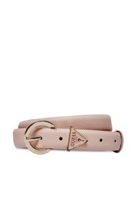 Guess Pasek Damski Noelle (ZG) Belts BW9071 P4125 Różowy. Kolor: różowy. Materiał: skóra