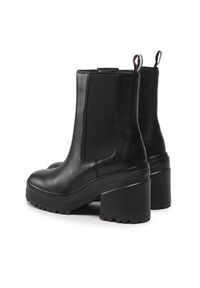 Tommy Jeans Botki Color Outsole Boot EN0EN02160 Czarny. Kolor: czarny. Materiał: skóra #4