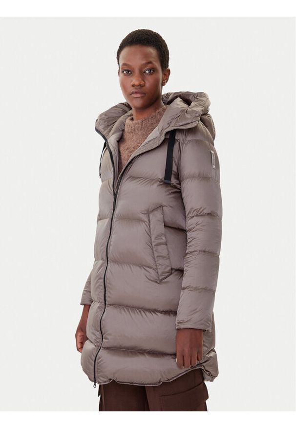 Bomboogie Kurtka puchowa Geneva CW6630TDLC5 Brązowy Regular Fit. Kolor: brązowy. Materiał: syntetyk