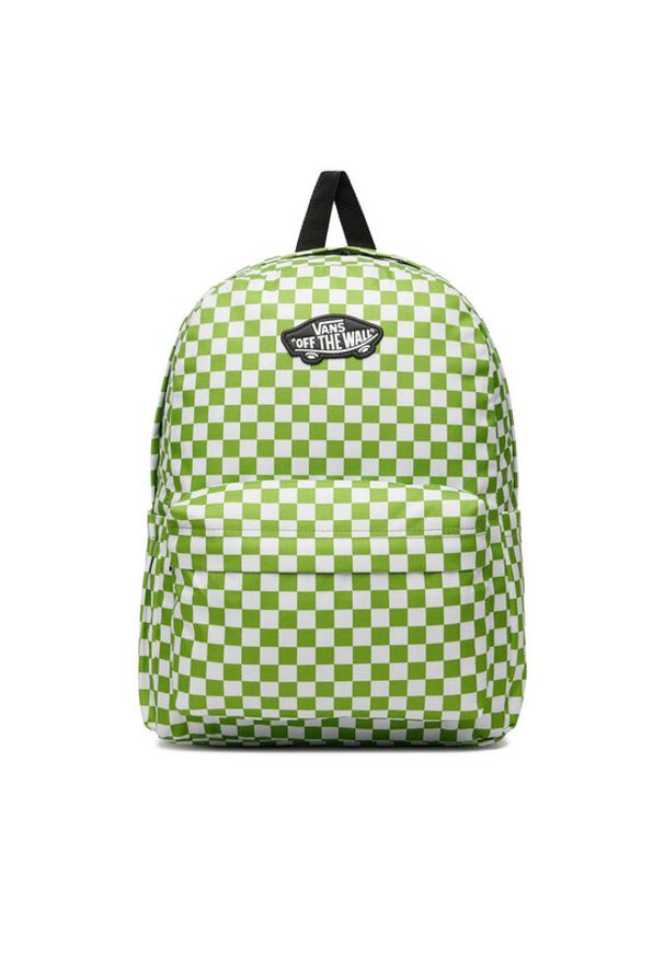 Vans Plecak Old Skool Grom VN000J3KFPB1 Zielony jasny. Kolor: zielony. Materiał: materiał