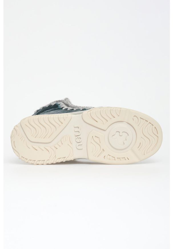 Mou - Śniegowce damskie skórzane Eskimo Trainer MOU. Materiał: skóra