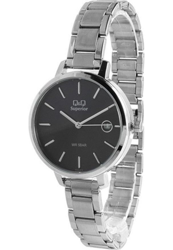 Zegarek QQ Zegarek damski QQ S325-212 srebrny. Kolor: srebrny