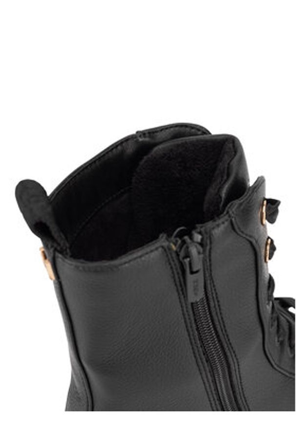 MEXX Trzewiki MI001712643W Czarny. Kolor: czarny. Materiał: materiał