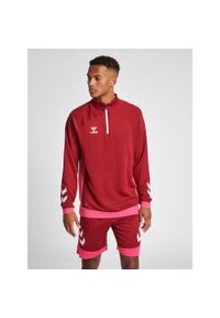 Bluza do piłki ręcznej męska Hummel hml LEAD. Kolor: czerwony, wielokolorowy, brązowy. Sezon: zima #1