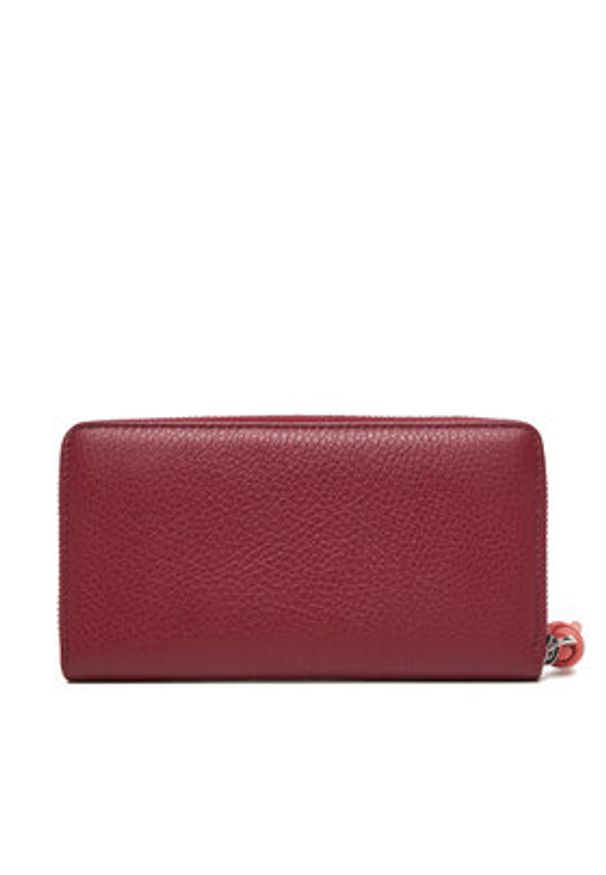 Coccinelle Portfel E2 QBB 11 32 01 Bordowy. Kolor: czerwony. Materiał: skóra