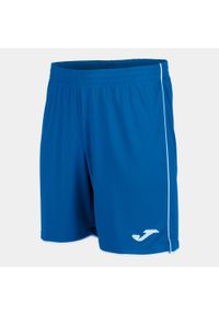 Spodenki do piłki nożnej męskie Joma Liga. Kolor: niebieski, biały, wielokolorowy. Sport: piłka nożna #1