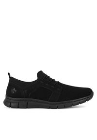 Sneakersy Rieker. Kolor: czarny