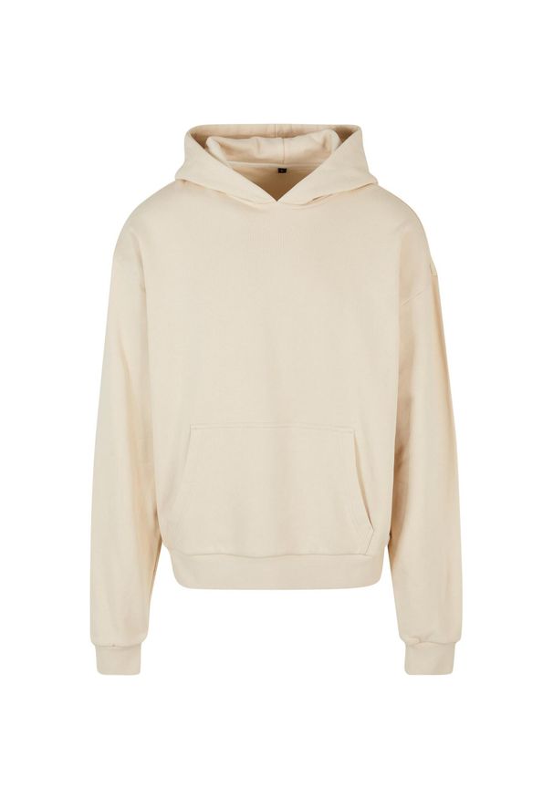BUILD YOUR BRAND - Bawełniana Bluza Z Kapturem Dla Dorosłych Unisex Ultra Heavyweight Boxy Hoodie. Typ kołnierza: kaptur. Kolor: beżowy. Materiał: bawełna