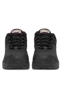 Hunter Półbuty HUNTER-SS-06 M Czarny. Kolor: czarny. Materiał: skóra, nubuk #5