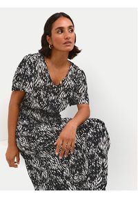 Kaffe Sukienka letnia Amber 10508624 Czarny Relaxed Fit. Kolor: czarny. Materiał: wiskoza. Sezon: lato #6