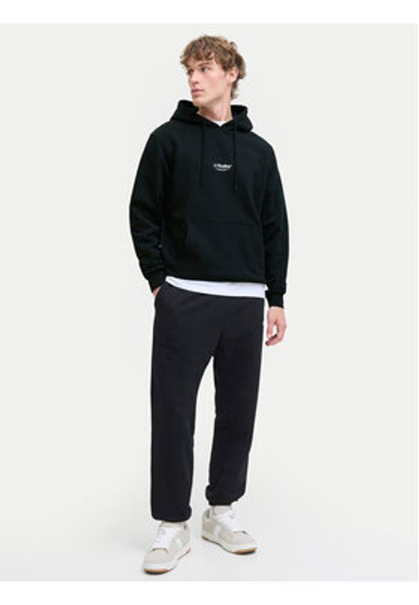 Jack & Jones Bluza Soho 12278789 Czarny Relaxed Fit. Kolor: czarny. Materiał: bawełna