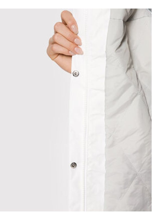 Helly Hansen Parka Aden 62649 Biały Regular Fit. Kolor: biały. Materiał: syntetyk