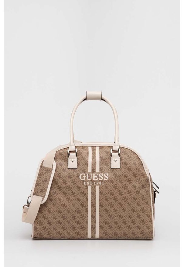 Guess torba kolor brązowy. Kolor: brązowy