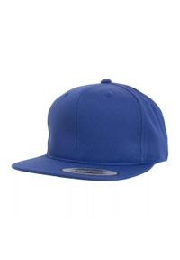 FLEXFIT - Czapka Z Daszkiem Dziecięca Twill Snapback. Kolor: niebieski