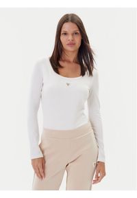 Guess Body V4YP07 J1314 Écru Slim Fit. Materiał: bawełna