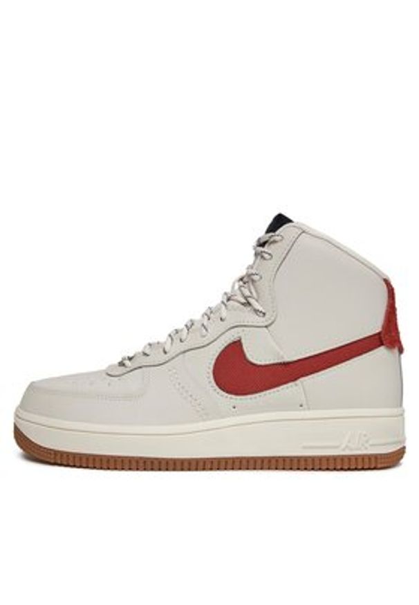 Nike Sneakersy Af1 Sculpt Wild FB7960 001 Beżowy. Kolor: beżowy. Materiał: materiał