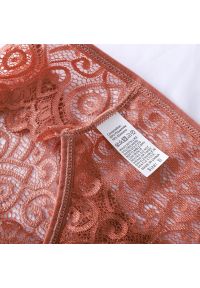 Intica - Koronkowe brazyliany subtelne i dopasowane Vinaldina. Kolor: zielony. Materiał: koronka. Wzór: koronka #7