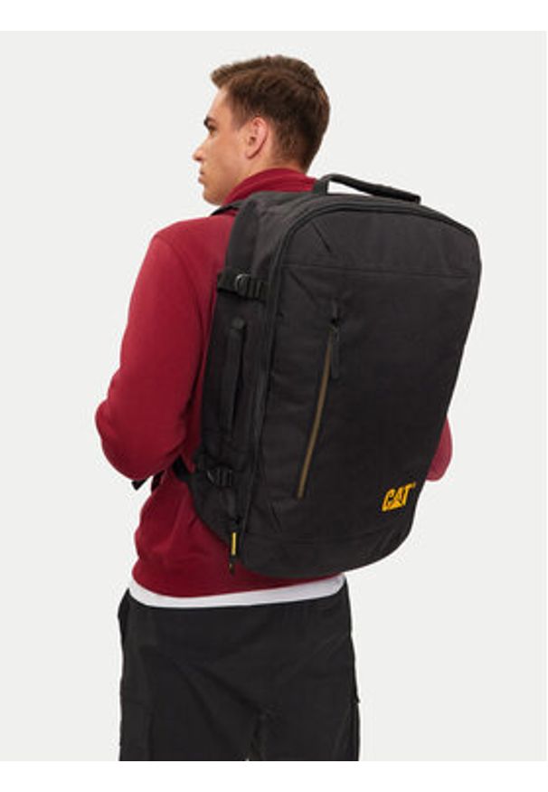 CATerpillar Plecak Cabin Backpack 84508-01 Czarny. Kolor: czarny. Materiał: materiał