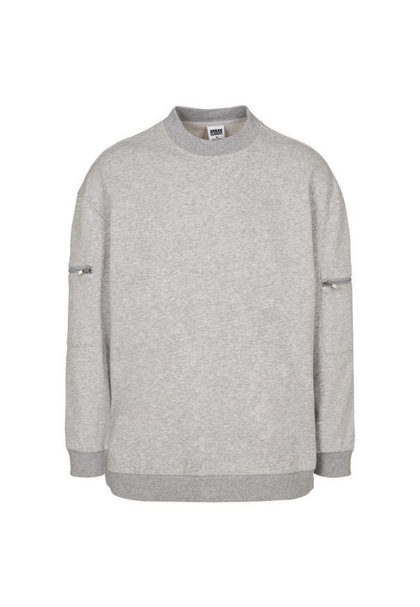 Bluza Urban Classics training terry crew. Kolor: szary