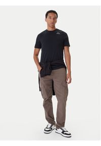 Kappa Komplet 5 t-shirtów Logo Myrto 322563W Czarny Regular Fit. Kolor: czarny. Materiał: bawełna #5