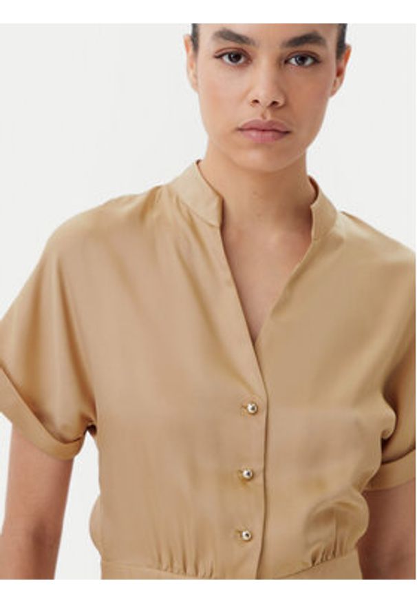 Liu Jo Kombinezon WA5177 T5973 Beżowy Regular Fit. Kolor: beżowy. Materiał: syntetyk