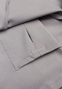 Born2be - Ciemnoszare Sportowe Spódnico-Szorty z Funkcjonalnymi Kieszonkami Natellea. Okazja: na spacer. Kolor: szary. Materiał: materiał. Styl: sportowy #4