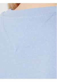 Tommy Jeans T-Shirt Center Badge DW0DW10404 Błękitny Regular Fit. Kolor: niebieski. Materiał: syntetyk #3