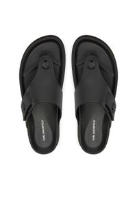 Karl Lagerfeld - KARL LAGERFELD Japonki KL72105 Czarny. Kolor: czarny. Materiał: skóra #1